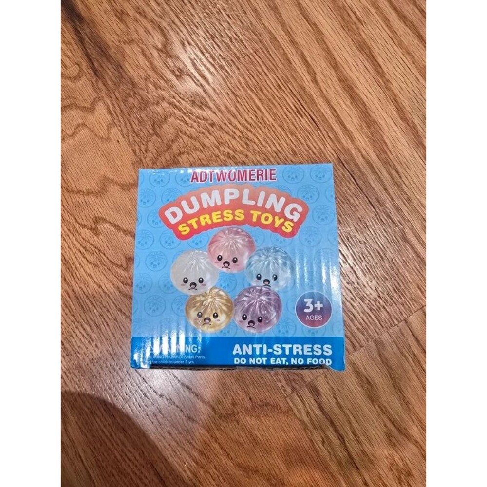 Dumpling Glitter Stress Toy - Surprise Color Sensory Squishy
